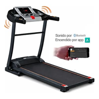 Caminadora Electrica 1.5 HP Caminadora Plegable 12 Programas con Pantalla LED Portatil con Velocidad 1 a 11 km/h Corredora Electrica Soporta 100 Kg Caminadoras Treadmill