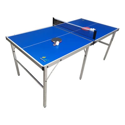 Mesa Ping Pong Plegable Portatil Resistente Con Accesorios Color Azul - $2,998.00 en Mercado Libre | PrecioMX