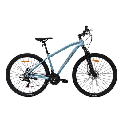 Bicicleta de Montaña KUBOR Alpine 5 Rodada 29 | Cuadro de Aluminio | 21 Velocidades | Frenos de Disco | Color Azul Deportivo | Ligera, Resistente e Ideal para Ciudad y Terreno Irregular