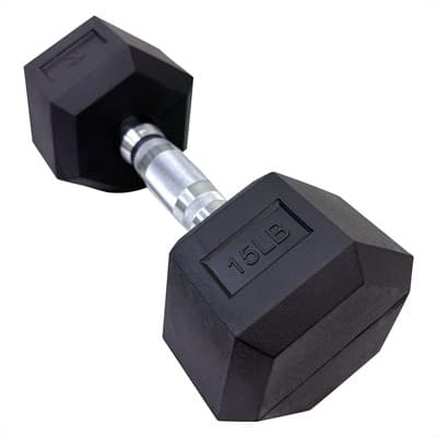 Mancuerna Lincky Hexagonal De 15 Lbs Gym Crossfit Color Negro - $276.00 en Mercado Libre | PrecioMX