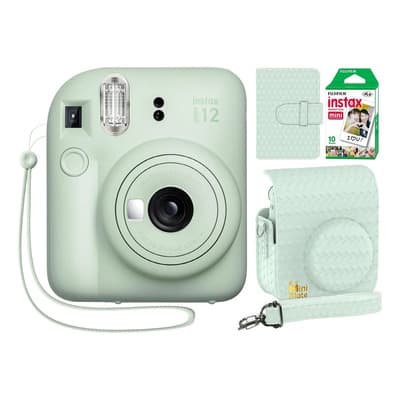 Camara Instantanea Fujifilm Instax Mini 12 Verde Menta Kit