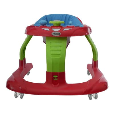Andadera Para Bebe Prinsel Apolo 2 En 1 Andador Color Rojo