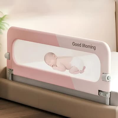 Barandilla De Cama Barrera Riel Protector Ajustable 180cm Rosa Tela Oxford 300d - $480.00 en Mercado Libre | PrecioMX