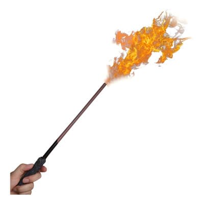 Varita Mágica De Moda Que Escupe Fuego Juguetes Navideños Color Harry Potter