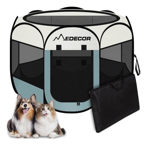 Corral Jaulas Plegable Para Mascotas Portátil Multifuncional