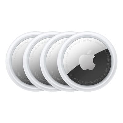 Airtag Apple Pack Con Bluetooth Color Blanco 4 Unidades