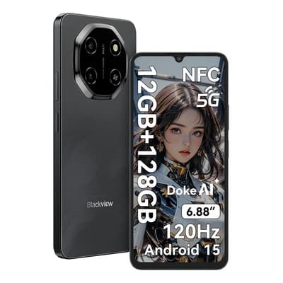 Blackview 5g Celular Shark 6 Dual Sim Negro 12gb Ram 128gb/2tb Celulares Android 15 Nfc120hz Smartphone - $2,426.20 en Mercado Libre | PrecioMX