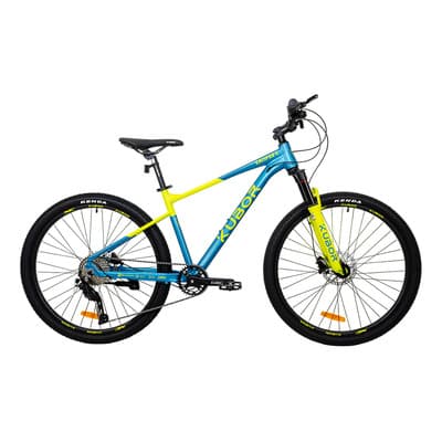 Bicicleta MTB Calipso 4 R- 27.5 9V Aluminio Cuadro M Color Azul/Amarillo | Perfecta para Jóvenes y Adultos Activos que desean Rendimiento, Seguridad y Comodidad en Cada Ruta, Frenos de Disco Shimano