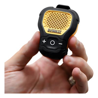 Dewalt - Altavoz Portátil Bluetooth - Altavoz Inalámbrico Bluetooth Con Clip Magnético - Altavoz Portátil Jobsite Pro... Negro Y Amarillo - $928.78 en Mercado Libre | PrecioMX
