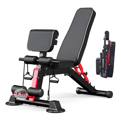 Banco Scott K Kingkang 7 Posiciones Soporte Barra y Piernas 317 Kg