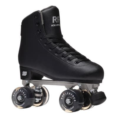Rollerface Hipskates Soul: Patines De 4 Ruedas En Paralelo Color Negro Talla De Los Patines 24 Tamaño De Las Ruedas 6.2 Cm