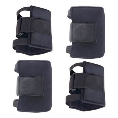 4 Pack Rodillera Terapéutica Activa-t Alivio Rápido Dolor Color Negro Talla Unitalla