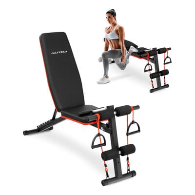 Banco Multiposiciones De Ejercicio Con Ligas De Resistencia