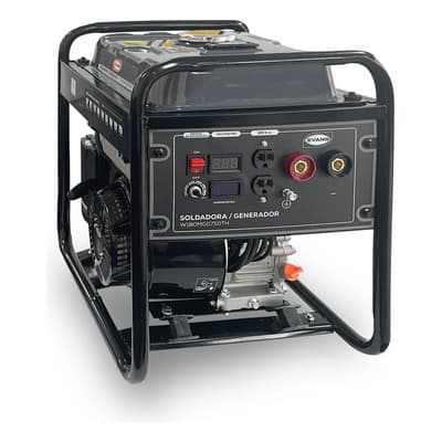 Soldadora Generador Inverter Evans 7.5hp 2kva 80/160a Color Negro Frecuencia 60