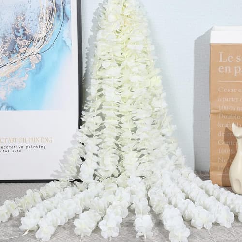 10pcs Flores Decorativas De Glicina/ Flor Artificial 2m - $79.00 en Mercado Libre | PrecioMX