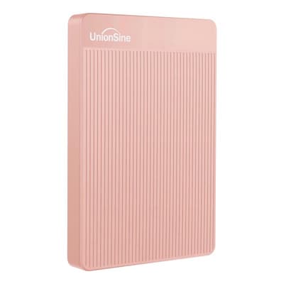 Disco Duro Externo 1TB UnionSine USB 3.0 Rosa para PS4 Xbox PC