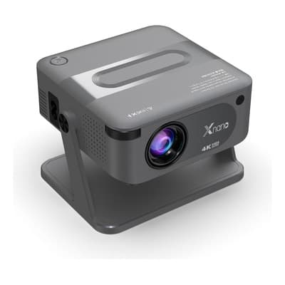 Proyector 4k Android 14000lm Mini Proyector Led Portatil Inteligente Dual Wifi6 Auto Corrección Keystone 1080p Nativo Bt 5.2 Sonido Hi-fi Con Soporte