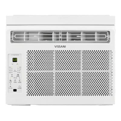 Aire Acondicionado de Ventana Vissani 5000 BTU con Control Remoto Digital Blanco