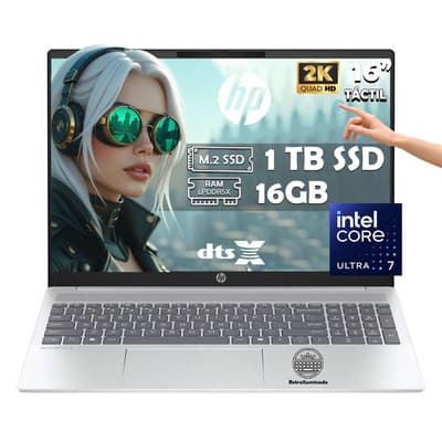 Laptop Hp Omnibook 5 Ai 16-af1017wm Intel Core Ultra 7 255u 1tb Ssd 16gb Ram 2k Touch