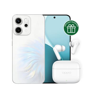 Celular Oppo Reno14 5g 512gb + 12gb + Enco Buds3 De Regalo Blanco