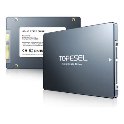 Disco Sólido Ssd Interno Topesel 1tb Sata 2.5 For Laptop Pc