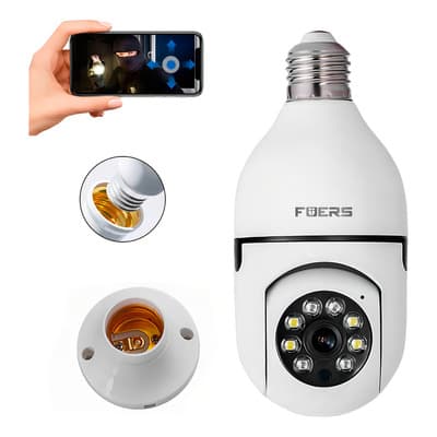 Cámara De Seguridad Fuers Generic Ip Ultra Hd Interior Exterior Con Led Visión Nocturna Alarma Blanco - $170.72 en Mercado Libre | PrecioMX