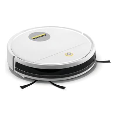 Aspiradora Robot Kärcher Rcv1 , Batería Iones De Litio Color Blanco