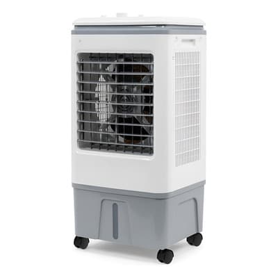 Enfriador De Aire Portátil Stuka Ventilador Cooler 3 Vel 15l Blanco/gris