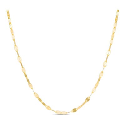 Cadena Grano De Cafe Oro 14 Kilates 50cm 1.5mm Italiano Color Dorado Romantika Joyas - $2,807.30 en Mercado Libre | PrecioMX