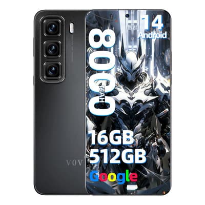 Dual Sim Hot 50 Pro+, 2025 Último Y Más Caliente 5g Wifi Batería De Larga Duración 6.8 Teléfono De Pantalla Grande Android 14 Smartphone 16g Ram+512g Rom,gamer,pantalla Con 2k,batería De 8000 Mah