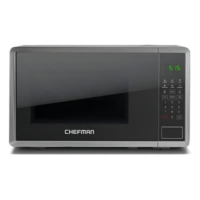 Chefman Horno De Microondas 0.7 Pies Cúbicos 8 Menús 10 Niv