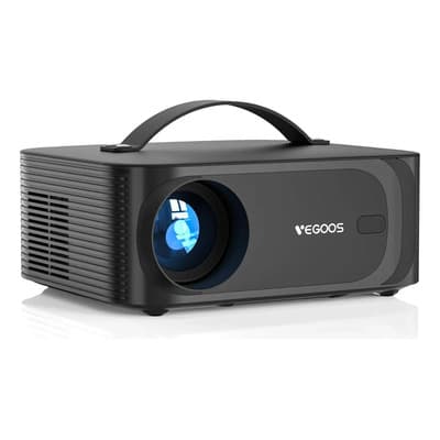 VEGOOS Proyector 4K Profesional 20000 Lúmenes 1080P Nativo Netflix Oficial Smart TV Portátil Dual WiFi 6 Bluetooth 5.4 Dolby Audio Autofoco Corrección de Trapecio Automática